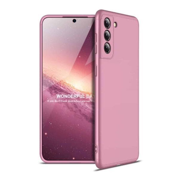 Samsung S21 Plus 360 Beskyttelsescover Rosa