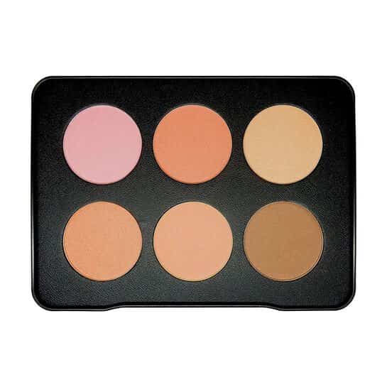 W7 Cosmetics Big Blush 6 Colour Palette