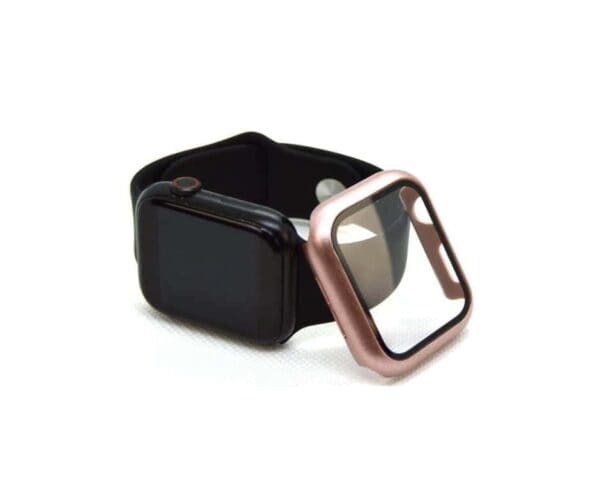 Apple Watch Skærmbeskyttelse Full Protection Rosa Guld 40mm