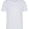 Basic T-shirt V-neck Hvid