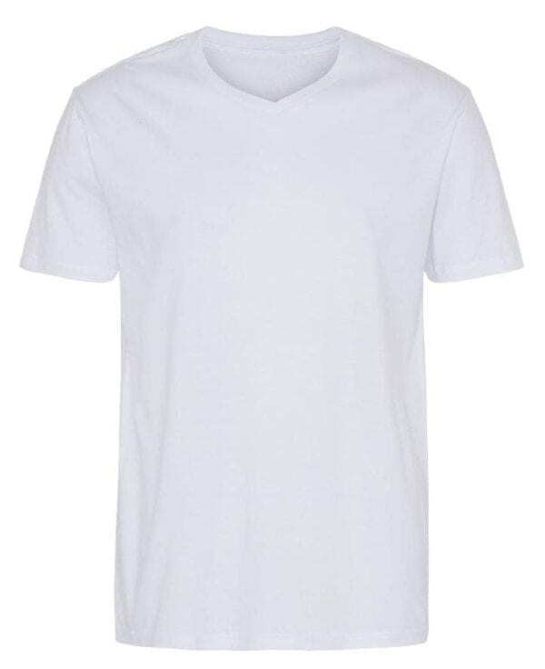 Basic T-shirt V-neck Hvid