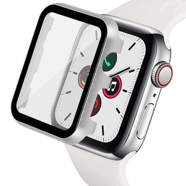 Apple Watch Skærmbeskyttelse Full Protection Sølv 40mm