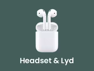 PrisPresseren | Vi presser prisen Headset og lyd