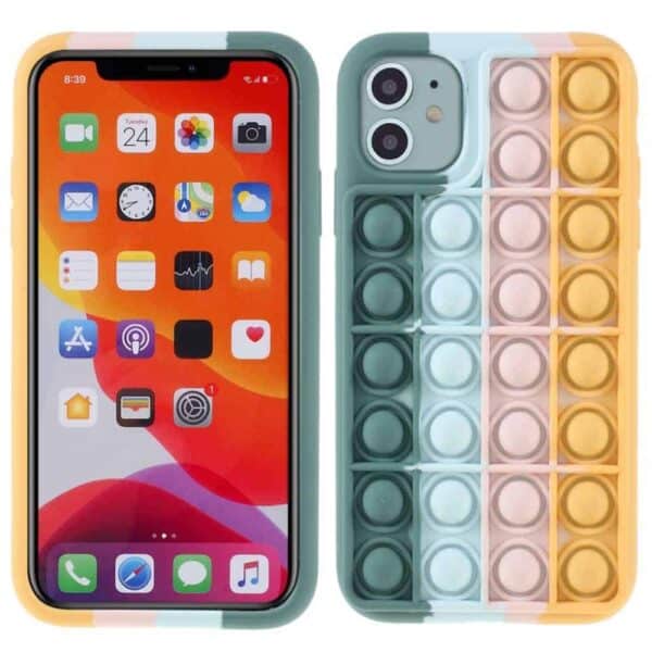 Iphone 11 Popit Cover Brun