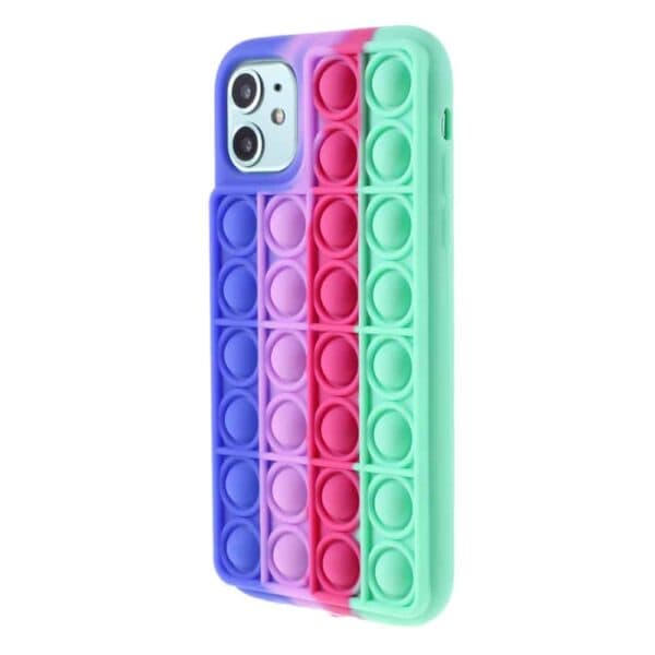 Iphone 11 Popit Cover Regnbue