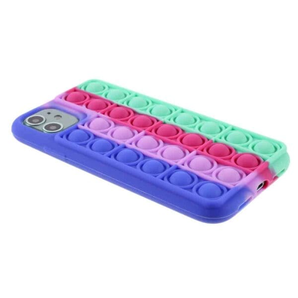 Iphone 11 Popit Cover Regnbue