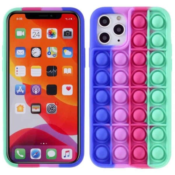 Iphone 11 Pro Max Popit Cover Regnbue