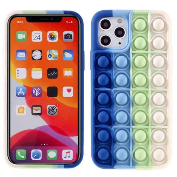 Iphone 11 Pro Popit Cover Blå