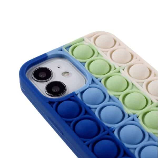 Iphone 12 Mini Popit Cover Blå