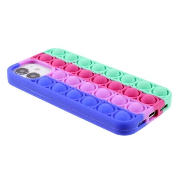 Iphone 12 Mini Popit Cover Regnbue