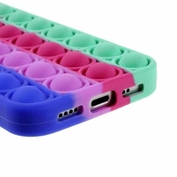 Iphone 12 Mini Popit Cover Regnbue