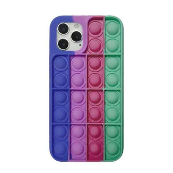 Iphone 12 Mini Popit Cover Regnbue