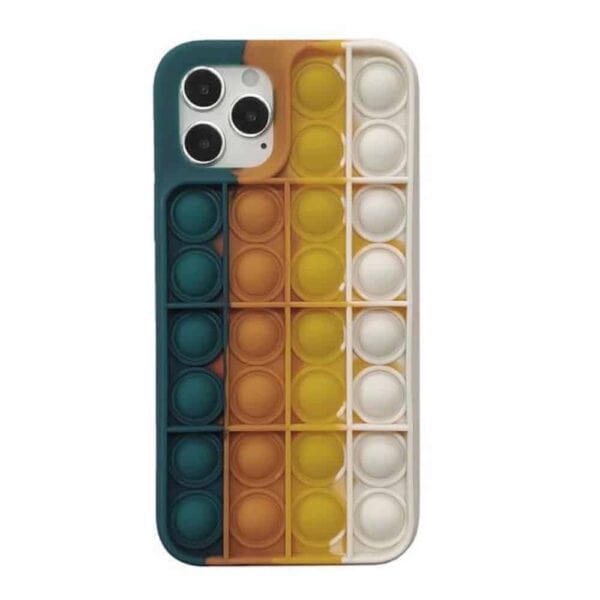 Iphone 12 Popit Cover Mørk