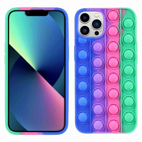 Iphone 13 Pro Max Popit Cover Regnbue