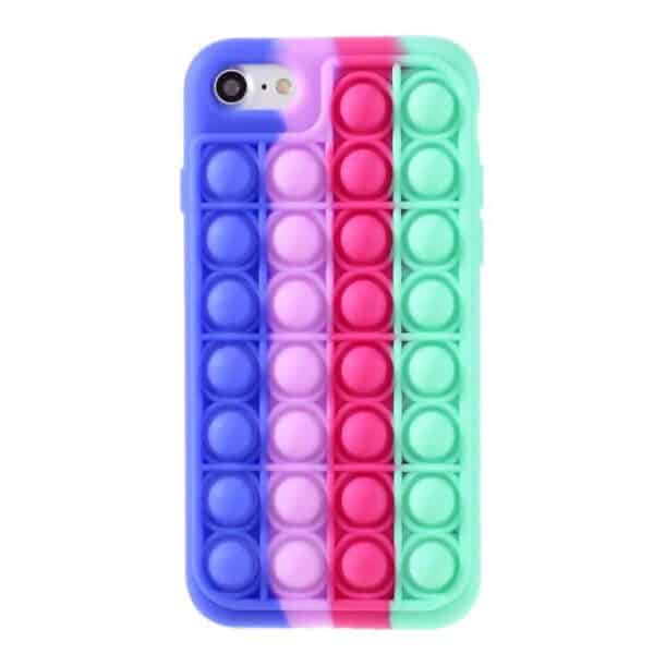 Iphone 7 Popit Cover Regnbue