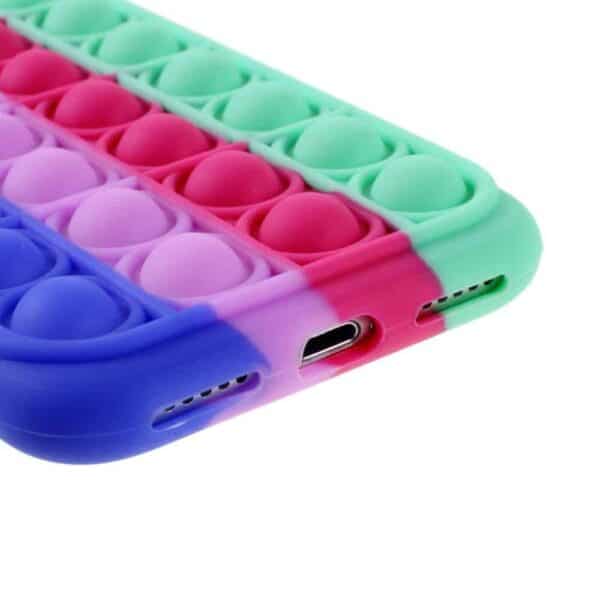 Iphone 7 Popit Cover Regnbue