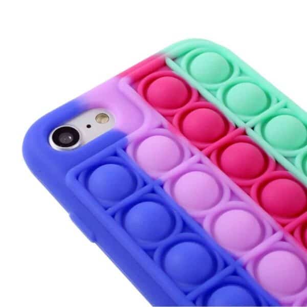 Iphone 7 Popit Cover Regnbue