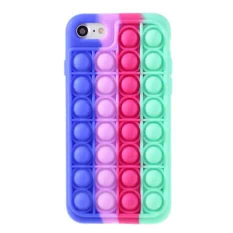 Iphone 8 Popit Cover Regnbue