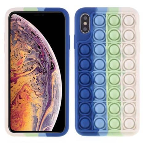 Iphone X Popit Cover Blå