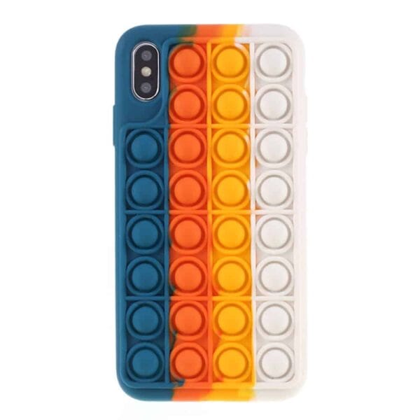 Iphone X Popit Cover Mørk