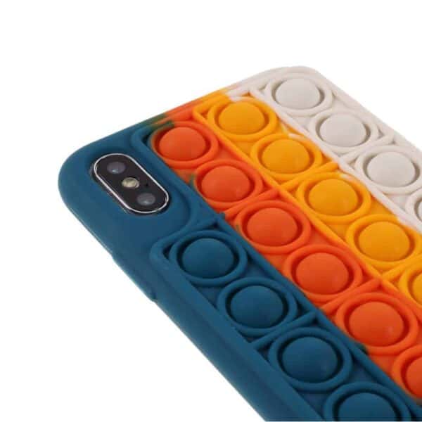 Iphone X Popit Cover Mørk