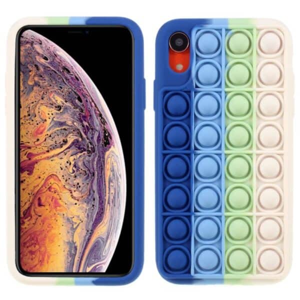 Iphone Xr Popit Cover Blå