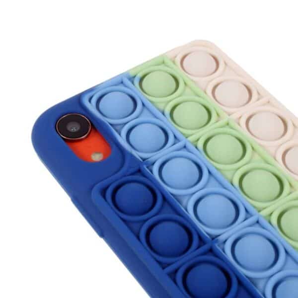 Iphone Xr Popit Cover Blå