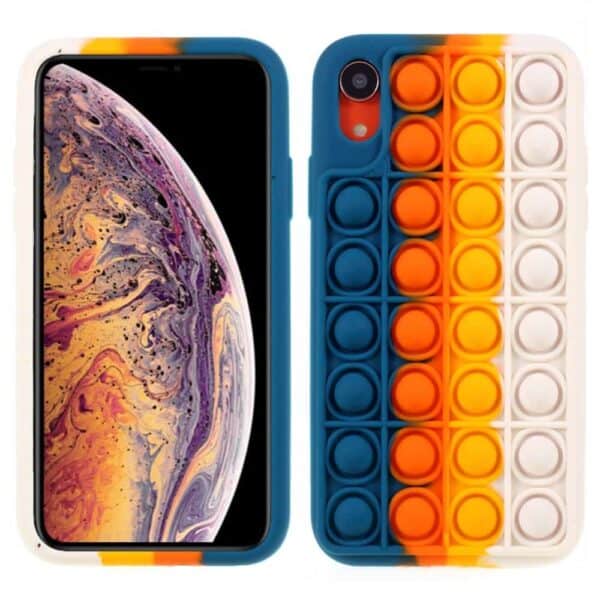 Iphone Xr Popit Cover Mørk