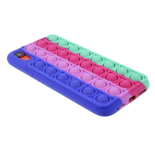 Iphone Xr Popit Cover Regnbue