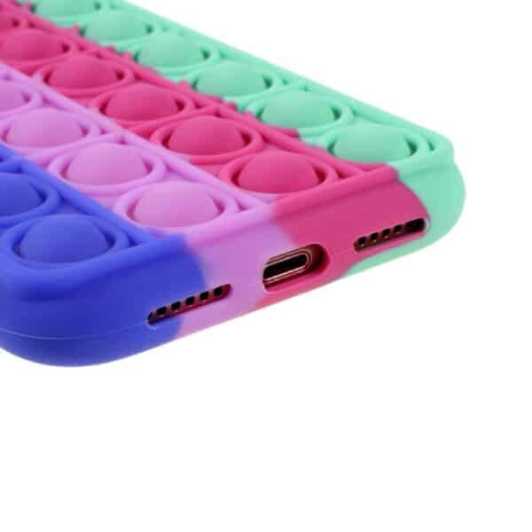 Iphone Xr Popit Cover Regnbue