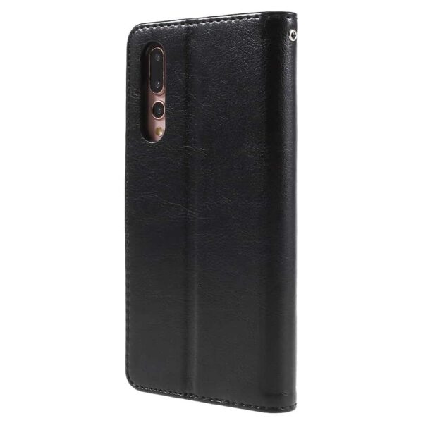 Huawei P20 Pro Litchie Læder Flip Cover