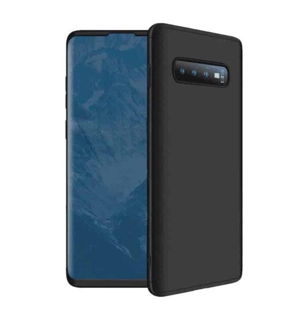 Samsung Galaxy S10 Plus 360 Beskyttelsescover Sort