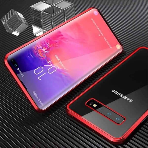 Samsung S10 Plus Perfect Cover Rød