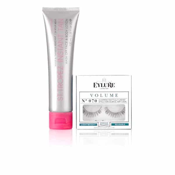 St. Tropez Instant Tan Wash Off Face & Body Lotion 100 Ml : False Eyelashes (instant Party Kit)