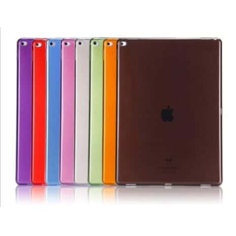 Ipad Pro 12.9 (a1584, A1652) - Spinkelt Tpu Gummi Etui - Lyserød