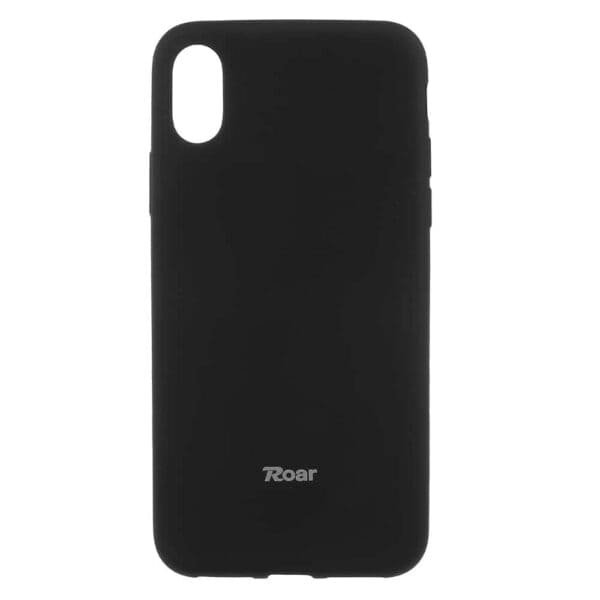 Iphone X - Blødt Gummi Cover Roar Korea - Sort