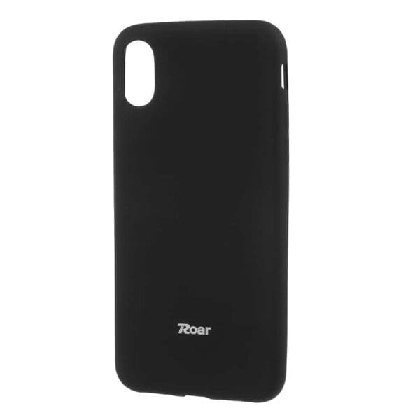 Iphone X - Blødt Gummi Cover Roar Korea - Sort