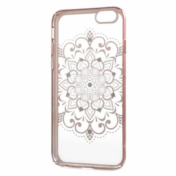 Iphone 6/6s Plus - Kavaro Swarovski Rosaguld Belagt Pc Hard Etui - Mandala Mønster