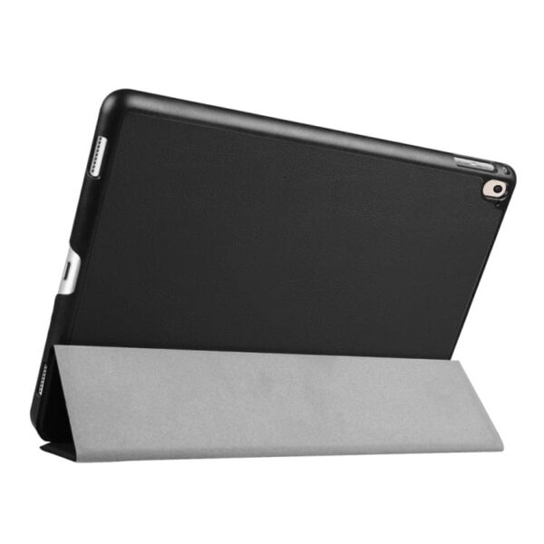 Ipad Pro 9.7 (a1673, A1674, A1675) - Tri-fold Stand Pu Læder Cover - Sort