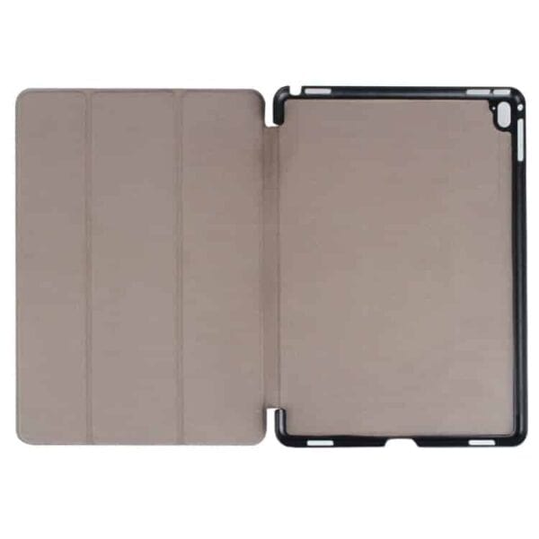 Ipad Pro 9.7 (a1673, A1674, A1675) - Tri-fold Stand Pu Læder Cover - Sort