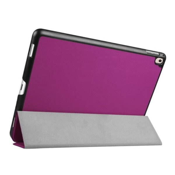 Ipad Pro 9.7 (a1673, A1674, A1675) - Tri-fold Stand Pu Læder Cover - Lilla