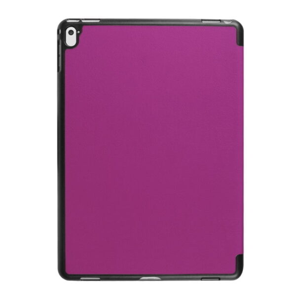 Ipad Pro 9.7 (a1673, A1674, A1675) - Tri-fold Stand Pu Læder Cover - Lilla