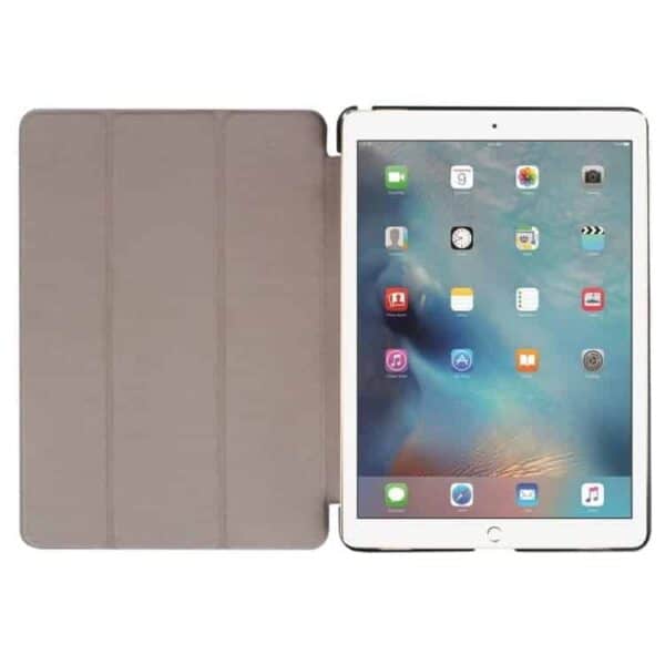 Ipad Pro 9.7 (a1673, A1674, A1675) - Tri-fold Stand Pu Læder Cover - Lilla