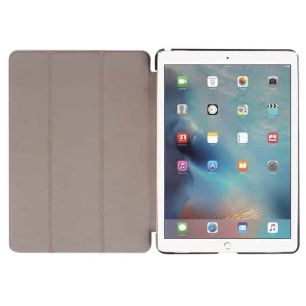 Ipad Pro 9.7 (a1673, A1674, A1675) - Tri-fold Stand Smart Pu Læder Etui - Træt Ugle