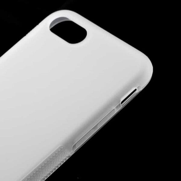 Iphone 7 - Spinkelt Skridsikkert Tpu Gummi Cover - Transparent