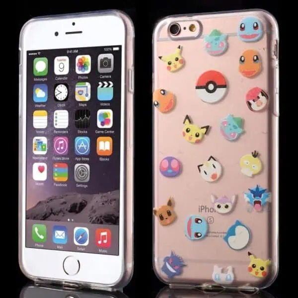 Iphone 6/6s Plus - Klart Tpu Cover - Pokemon Go Samling