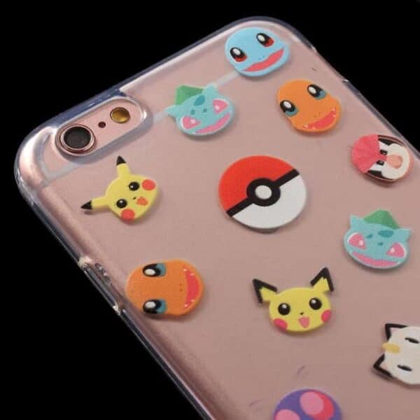 Iphone 6/6s Plus - Klart Tpu Cover - Pokemon Go Samling