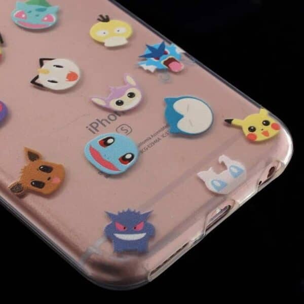 Iphone 6/6s Plus - Klart Tpu Cover - Pokemon Go Samling