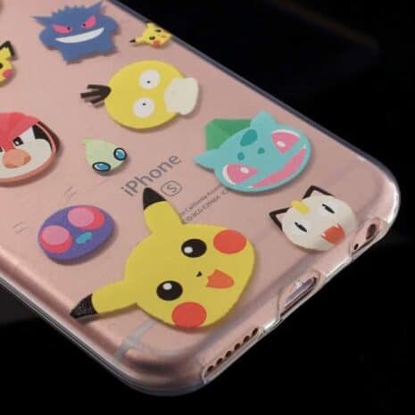 Iphone 6/6s Plus - Klart Tpu Cover - Pokemon Go Digimon