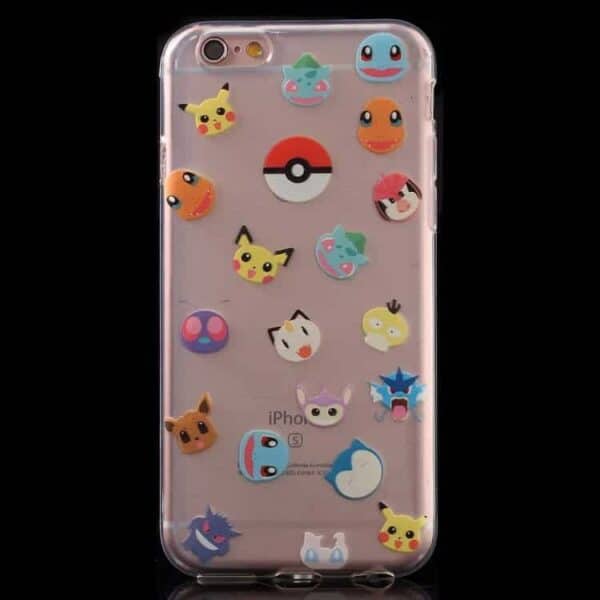 Iphone 6/6s - Klart Tpu Cover - Pokemon Go Samling